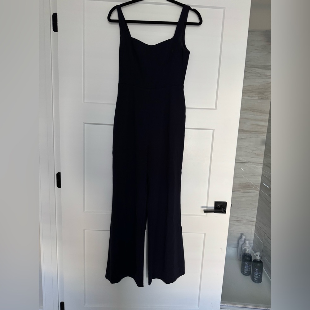 Love Bonito sweetheart flare jump suit